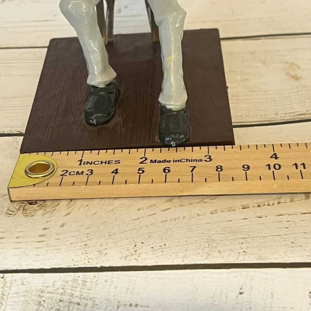 Wilton Old Man Cake Topper “Card Shark” Birthday Retirement Vintage 1978